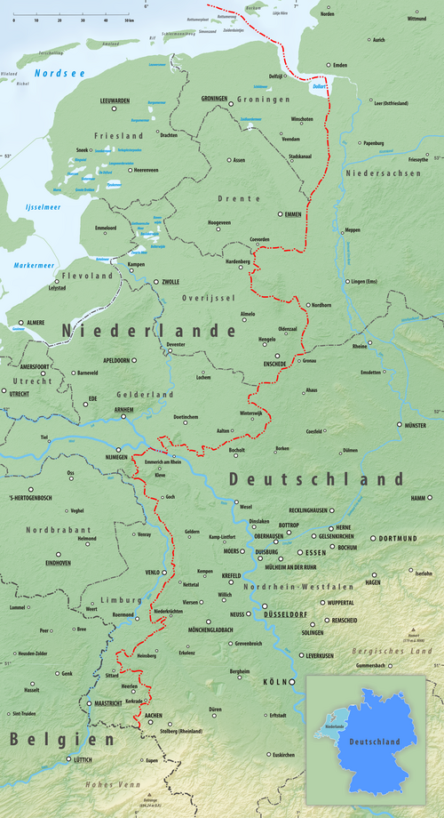 Germany–Netherlands border